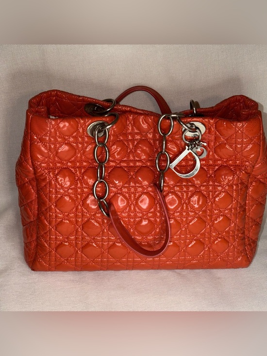 Handbags - Christian Dior Cannage large tote bag